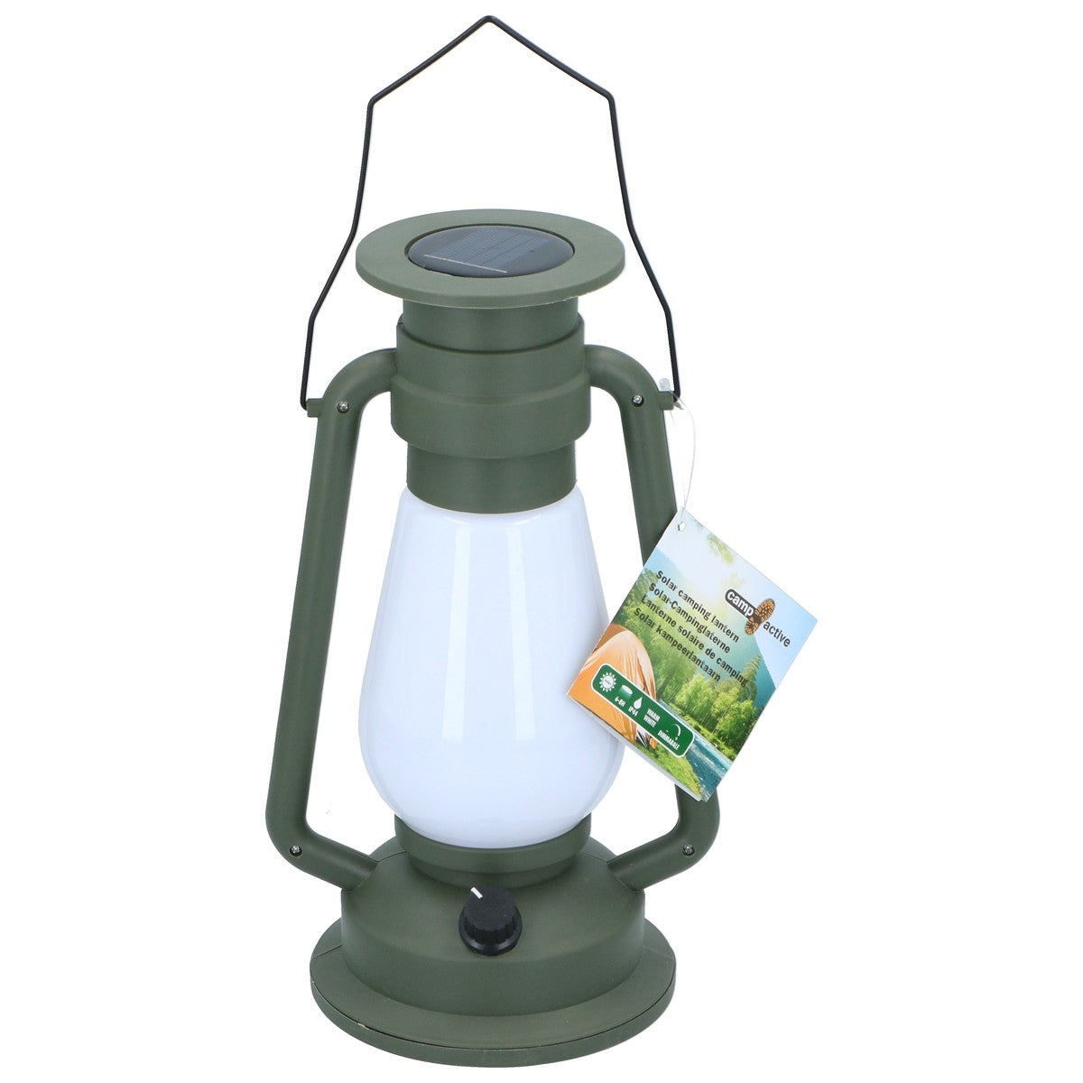Camp Active Solar Kampeerlantaarn - Dimbare Buitenlamp - maximondo