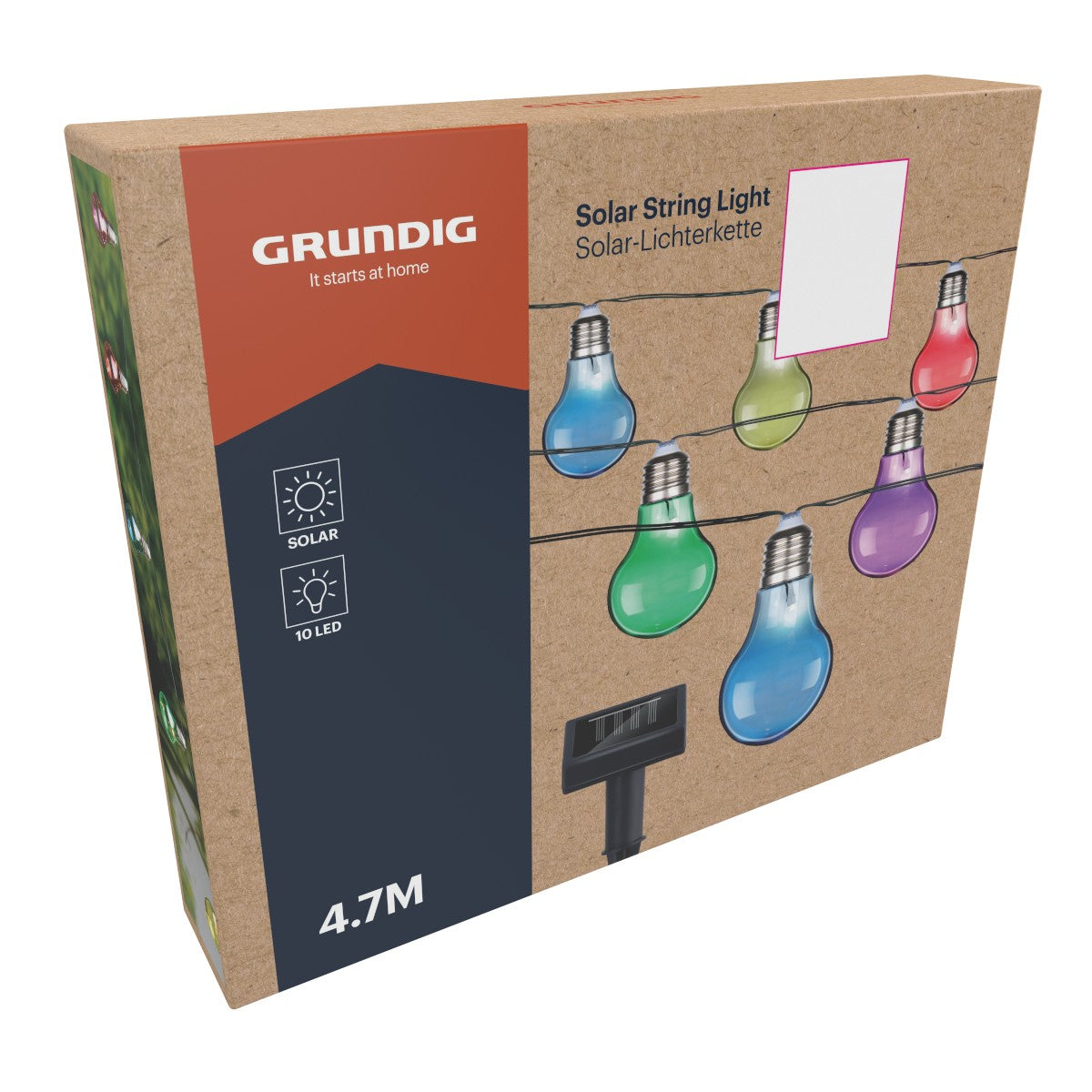 Grundig Solar Lichtsnoer Tuinverlichting - maximondo