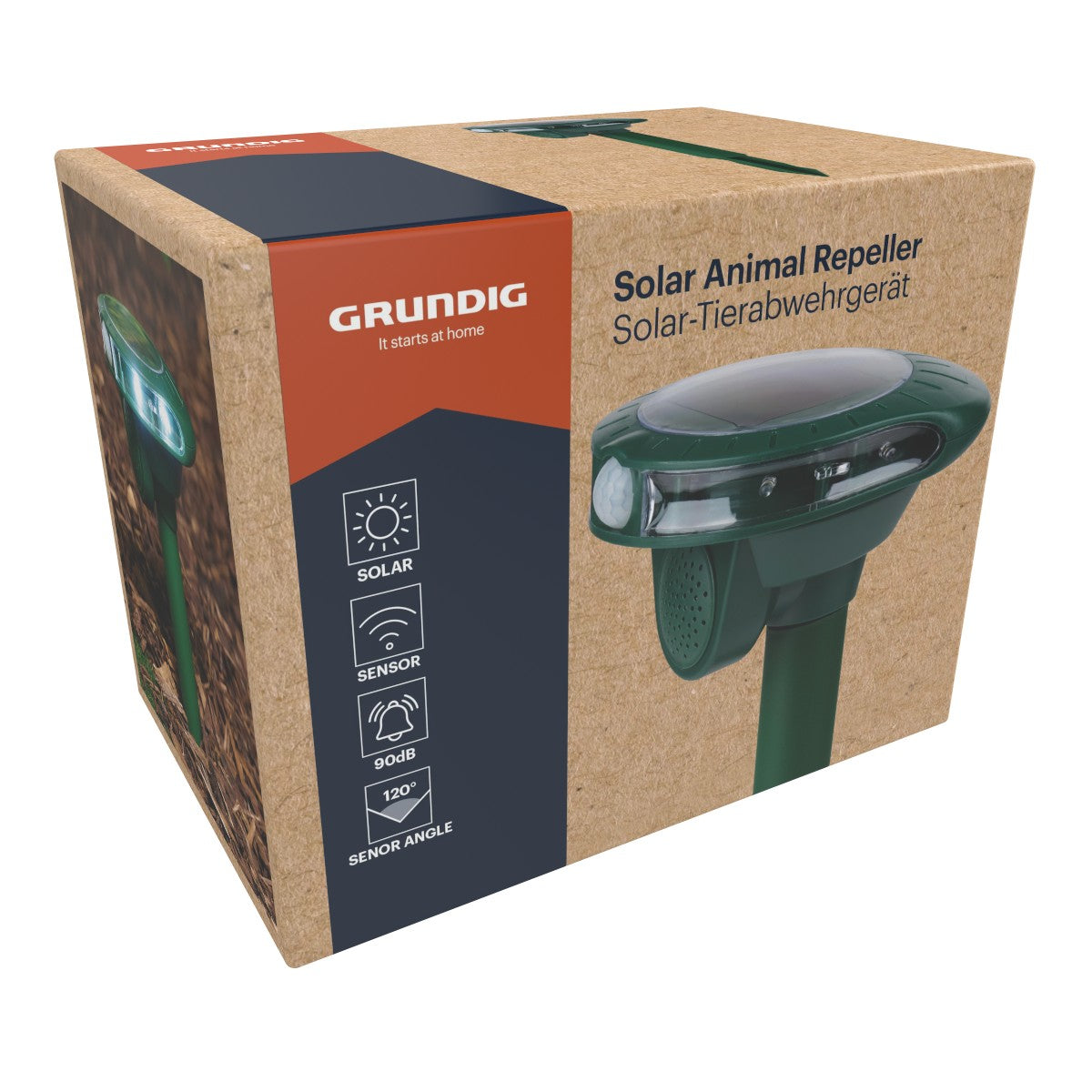 Grundig Solar Dierenverjager - Ongediertebestrijder - maximondo