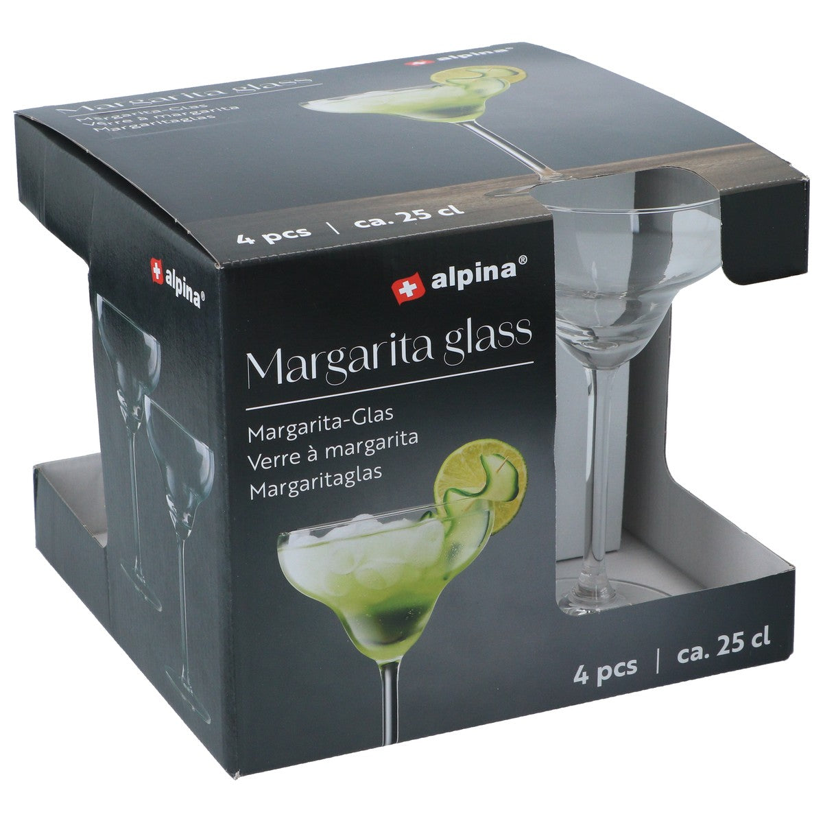alpina Margarita Glazen Set van 4