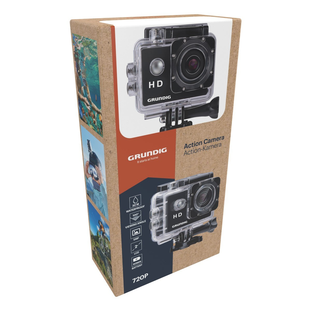 Grundig Action Camera 720P Waterdicht - maximondo