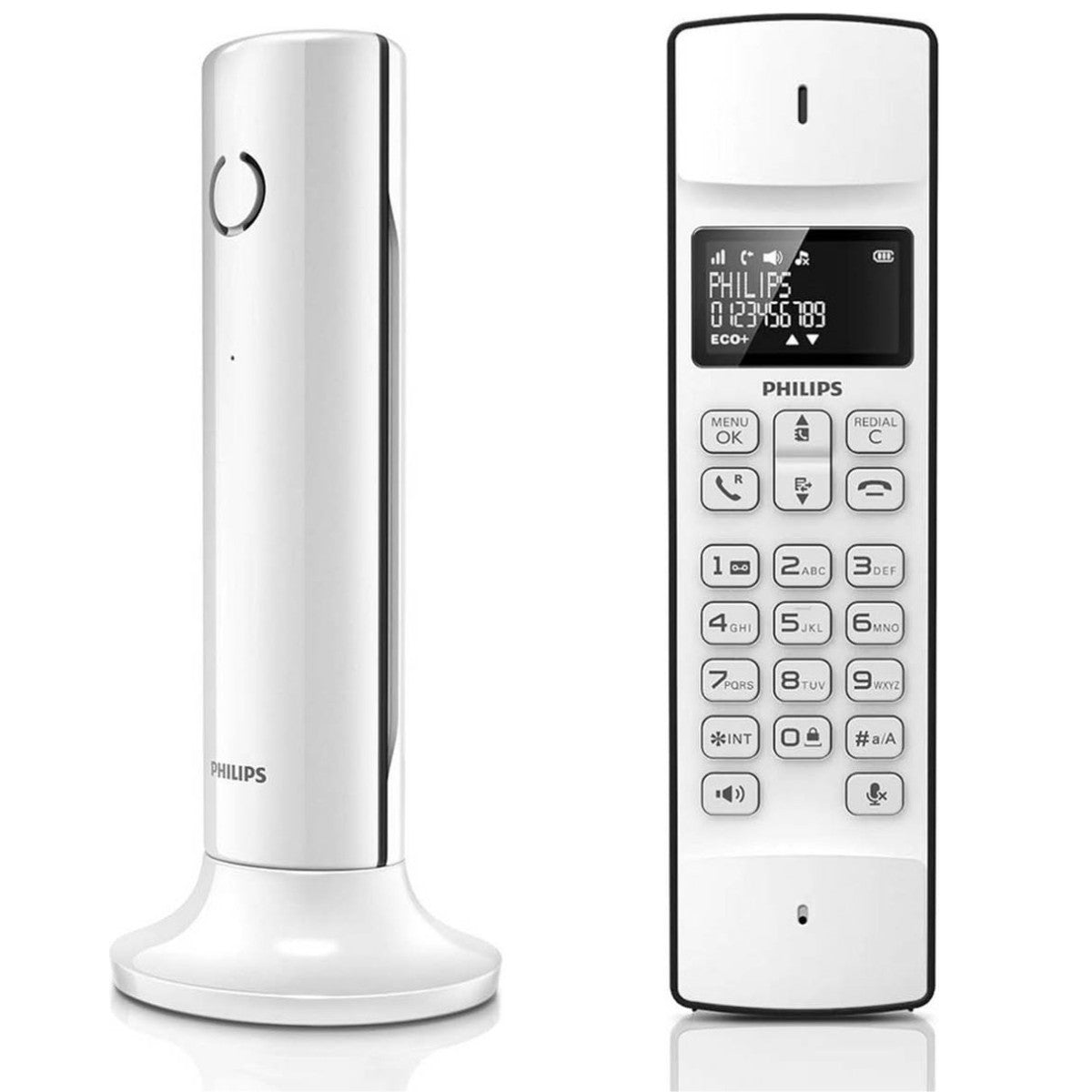 Philips Telefoon Linea M4501W/01 Single - Huistelefoon - Wit - maximondo