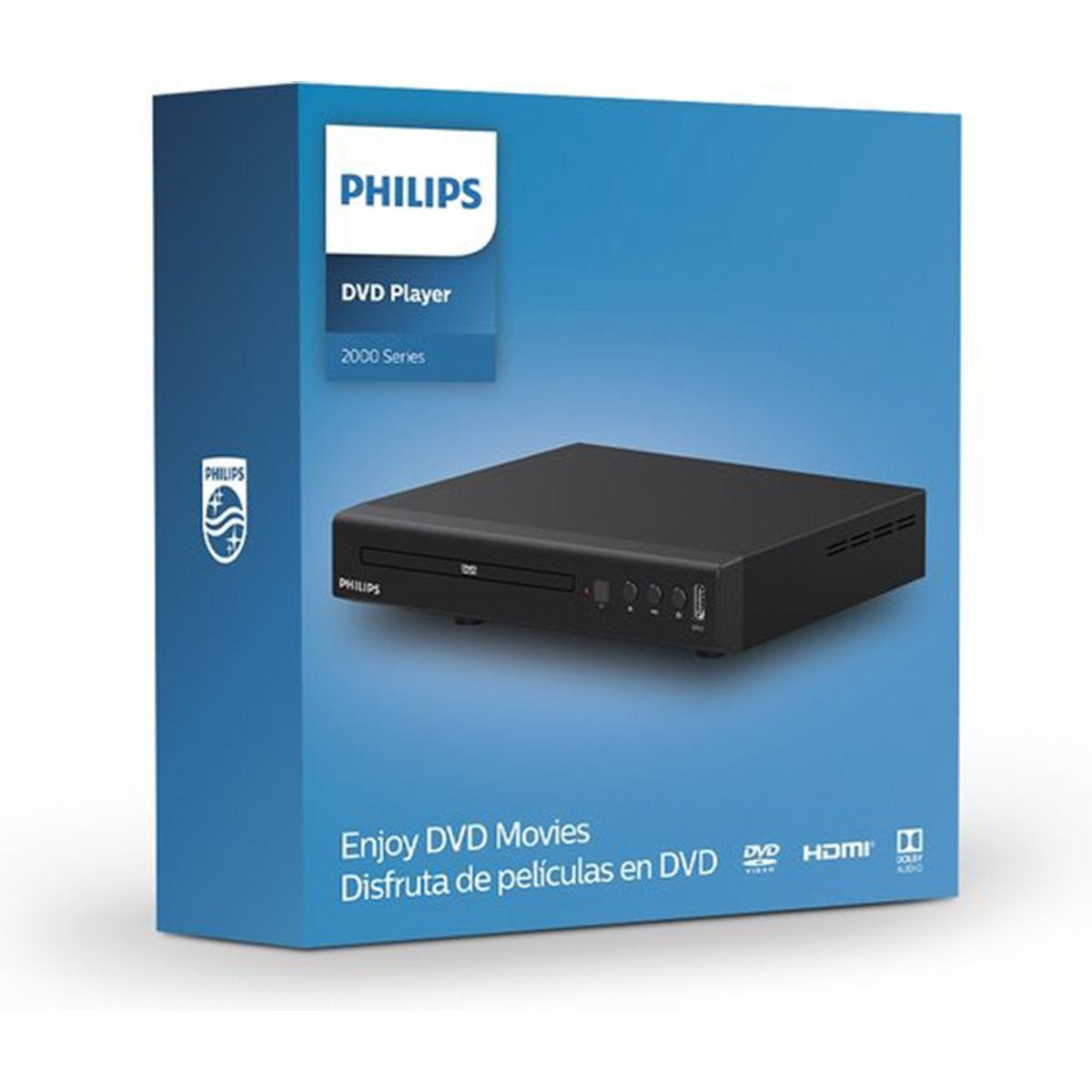 Philips TAEP200/20 DVD Speler met HDMI Aansluiting - Zwart - maximondo