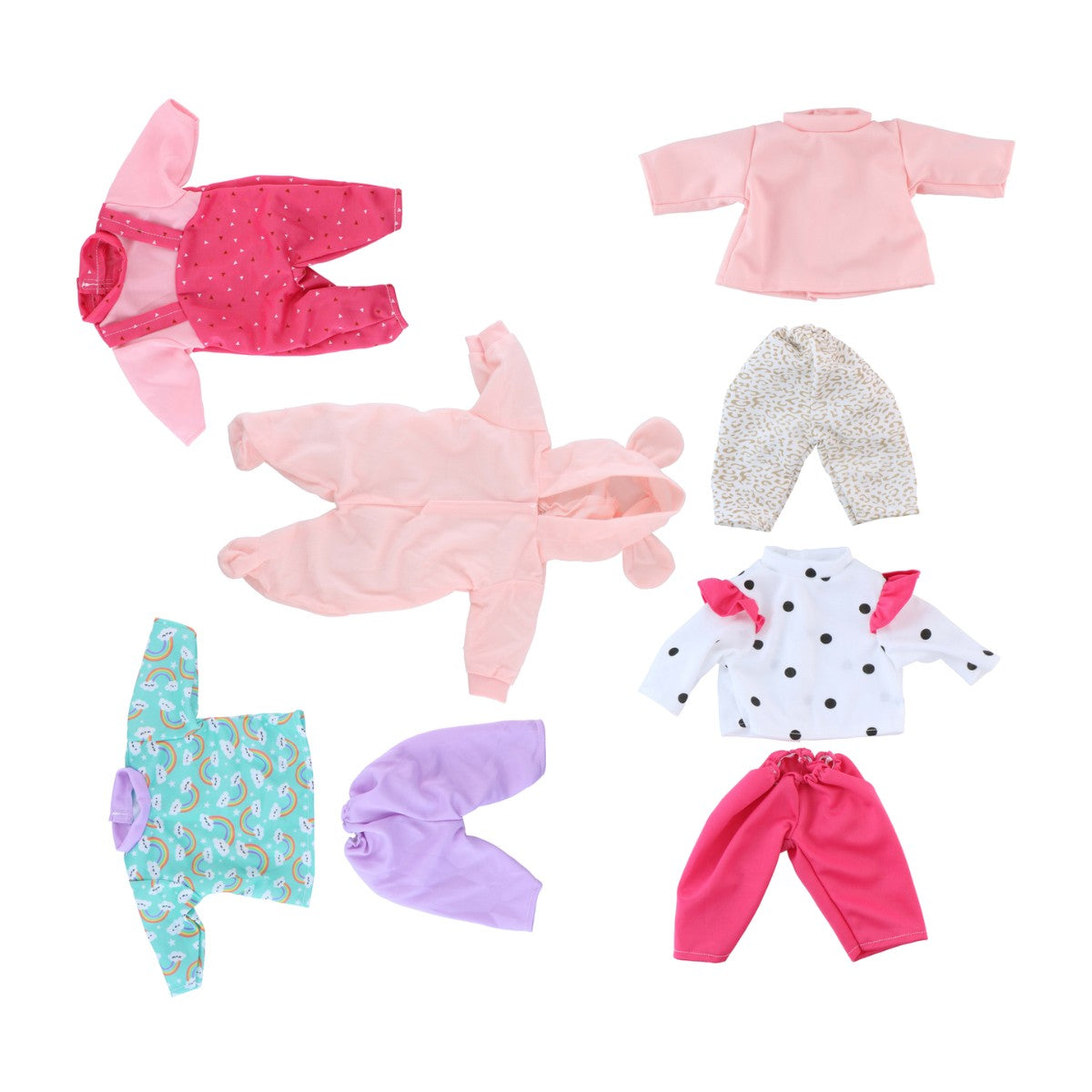Eddy Toys Poppenkleertjes Babypop 40-45 Cm