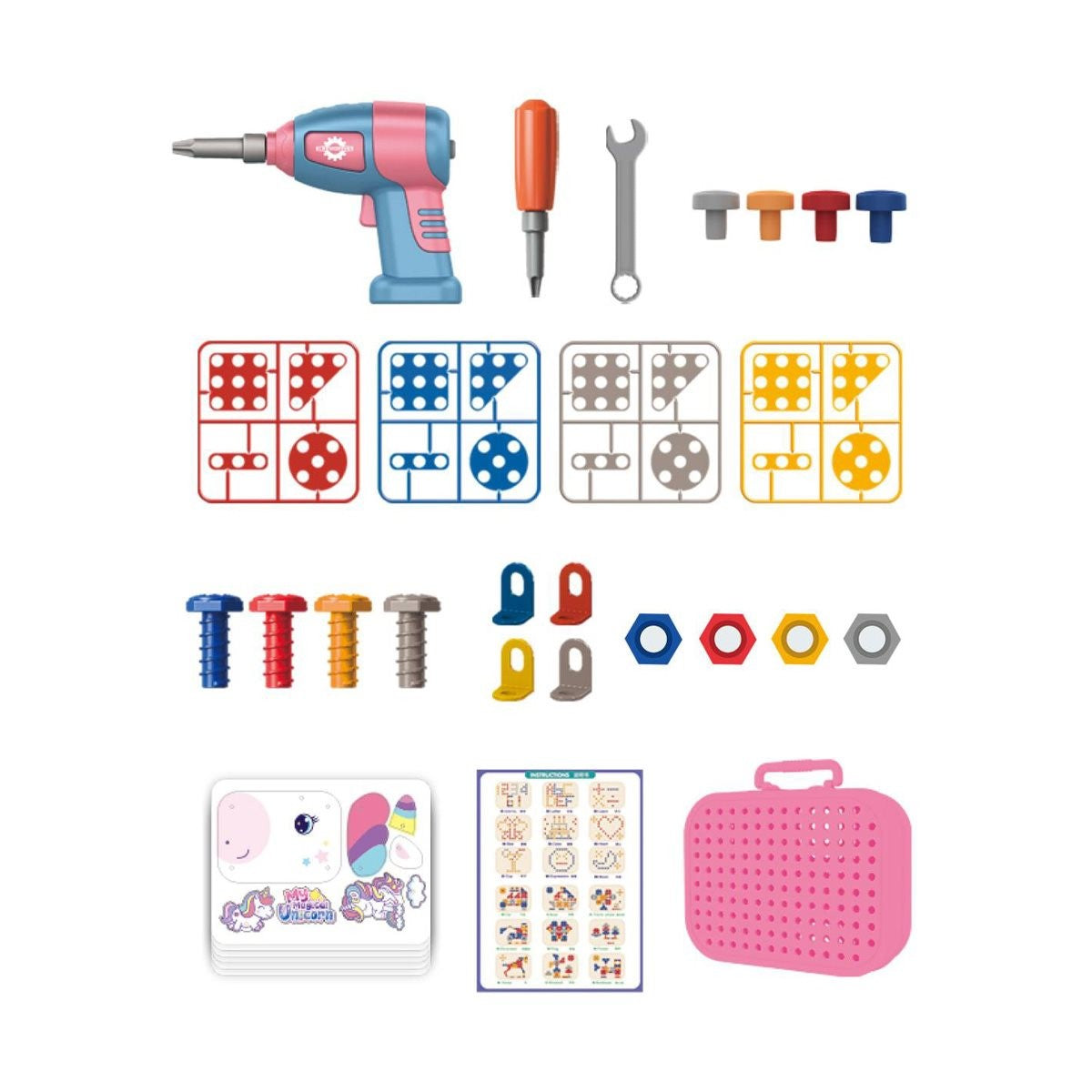 Eddy Toys Eenhoorn Constructie