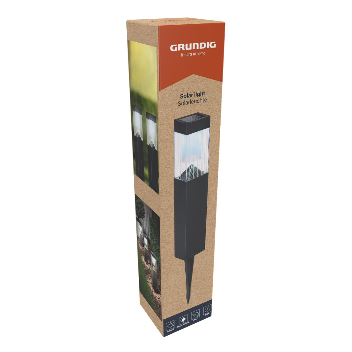 Grundig Solar Tuinverlichting 1 Stuk - Zonne Energie - maximondo