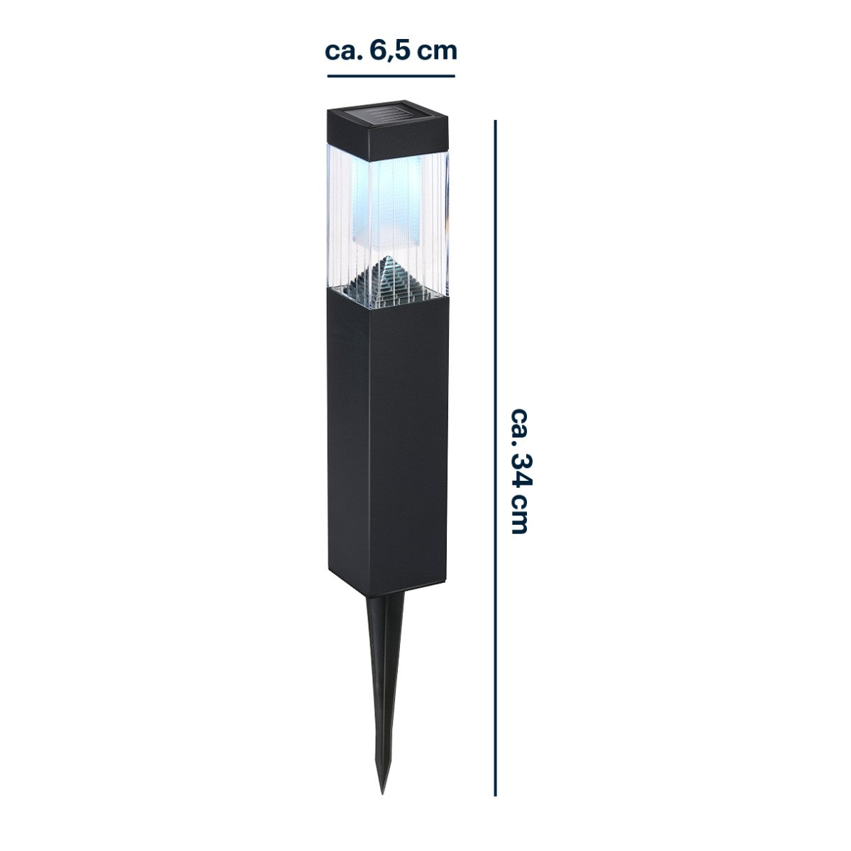 Grundig Solar Tuinverlichting 1 Stuk - Zonne Energie - maximondo