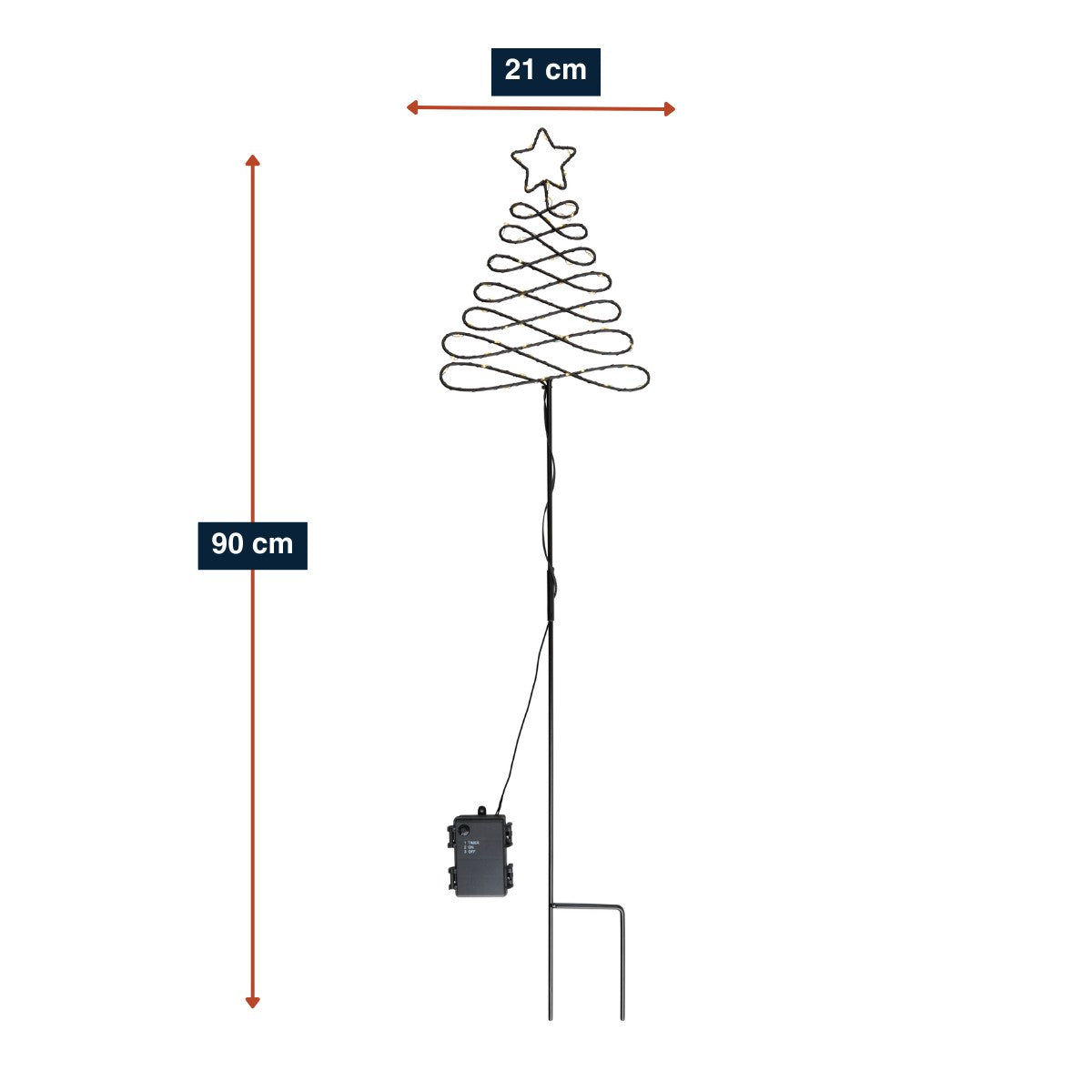 Grundig LED Kerstdecoratie Kerstboom - maximondo