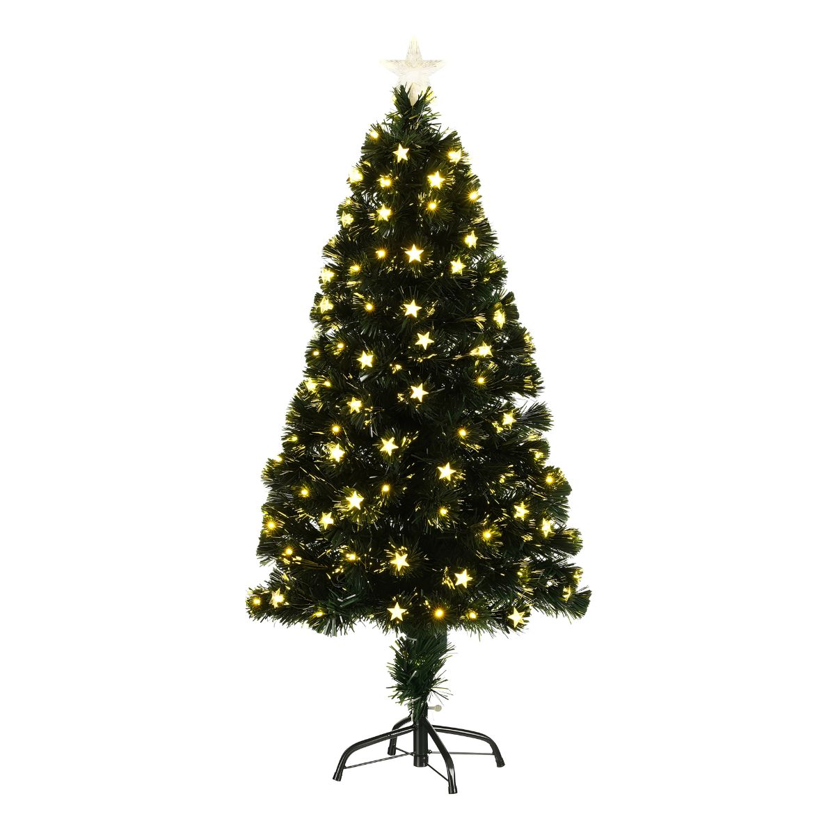 Luca Lighting Mercury boom fibre optic groen warm wit 135led 8 function controller - h120xd55cm