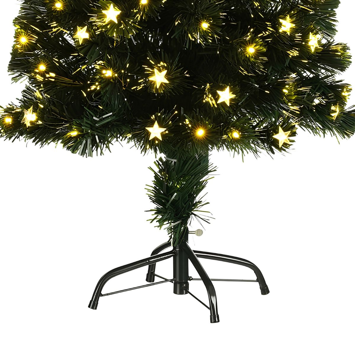 Luca Lighting Mercury boom fibre optic groen warm wit 135led 8 function controller - h120xd55cm