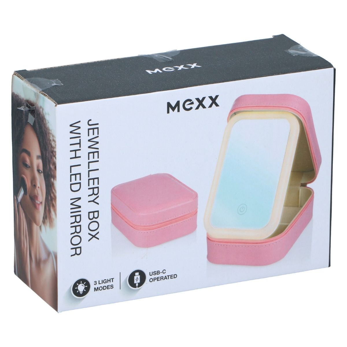 MEXX Sieradendoos met LED-spiegel - Spiegel Verlichting