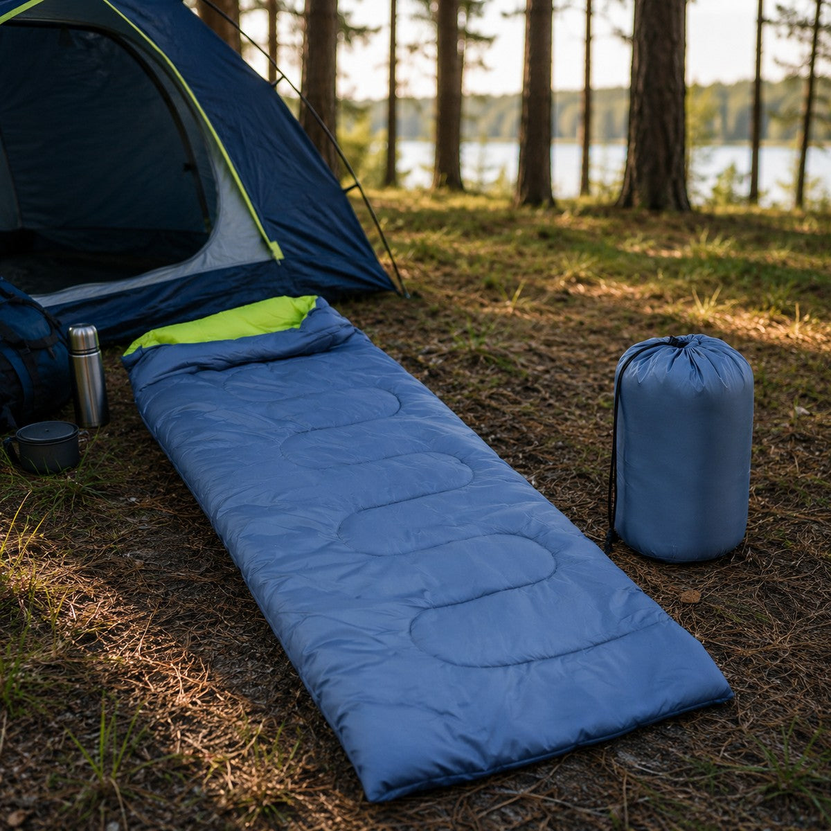 Camp Active Slaapzak Volw. Zomerslaapzak 5°C-10°C