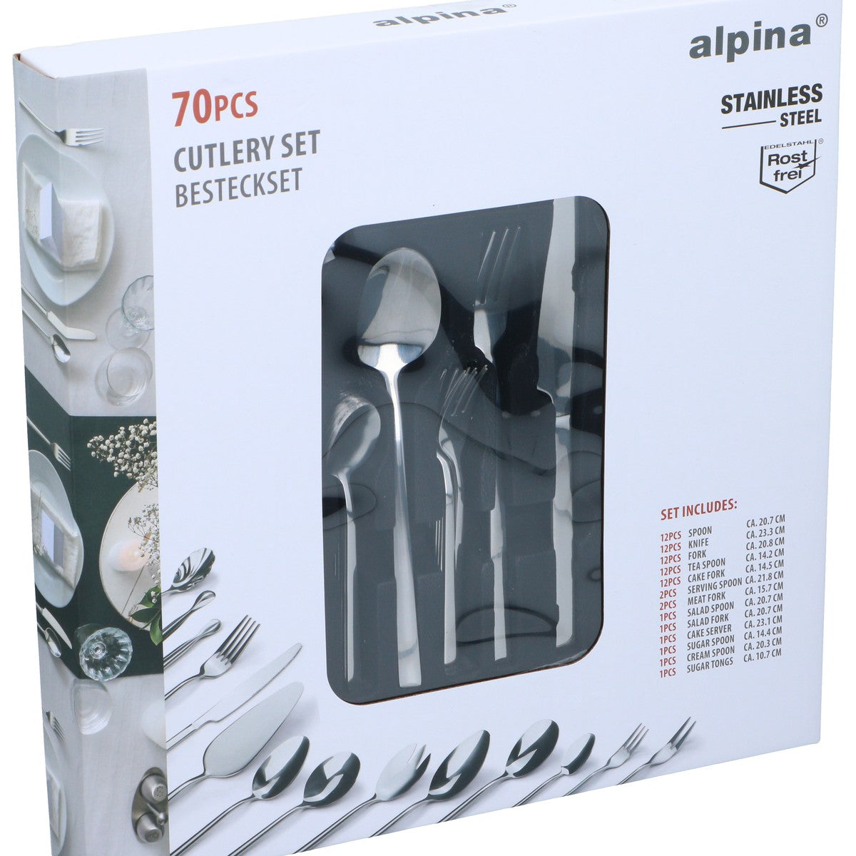 alpina Bestekset 70-delig