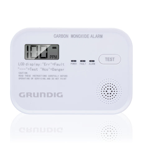 Grundig Koolmonoxidemelder 10 Jaar Batterij – CO Melder - maximondo