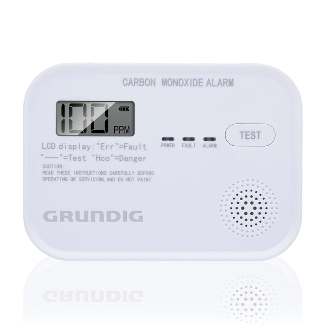 Grundig Koolmonoxidemelder 10 Jaar Batterij – CO Melder - maximondo