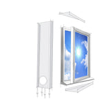 Lifetime Air raamafdichtingsset, 220x30 cm - maximondo