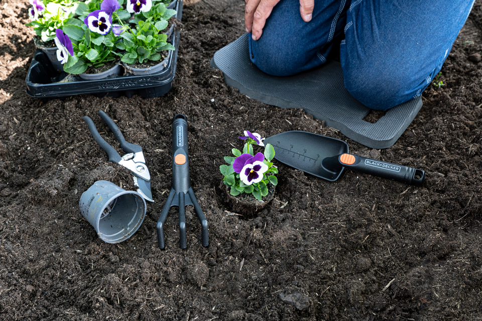 BLACK+DECKER Tuingereedschap Set 4 Stuks - maximondo