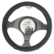 Dunlop Stuurhoes - Universeel - Pu - Zwart/blauw - 37-39 cm - maximondo