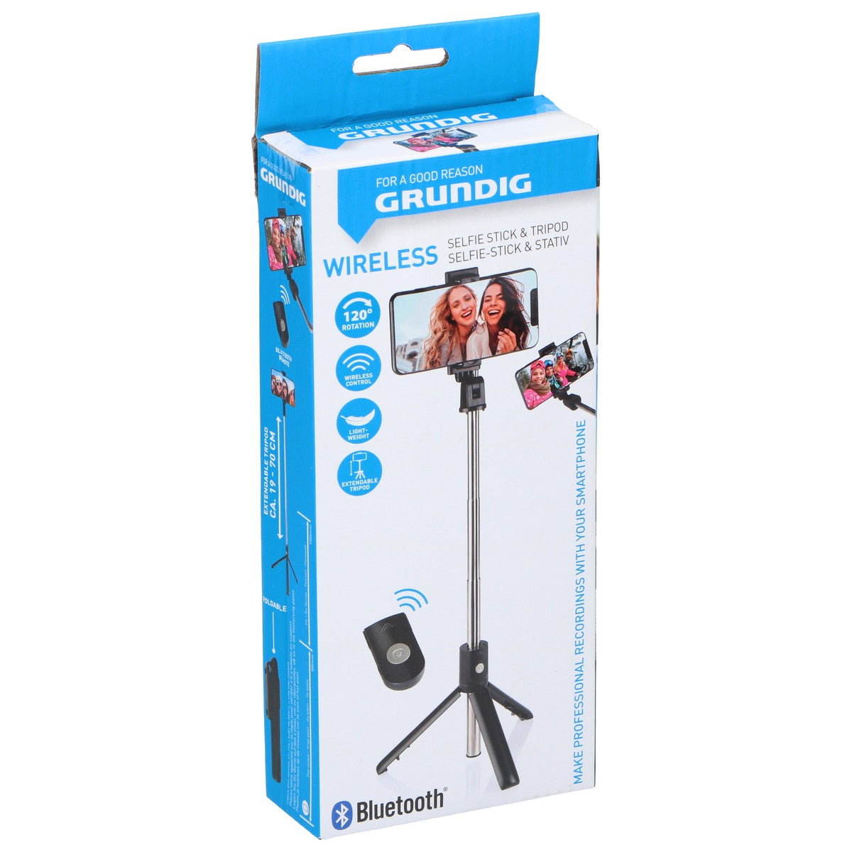 Grundig Selfie Stick en Tripod - maximondo