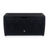 Tuinkussenbox 310L Zwart - maximondo