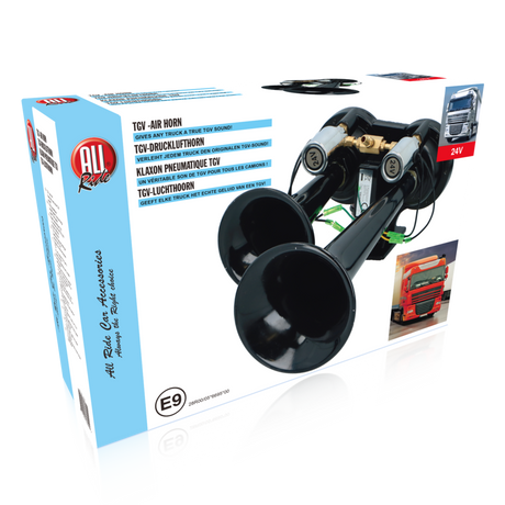 All Ride Luchthoorn 24V Zwart - maximondo