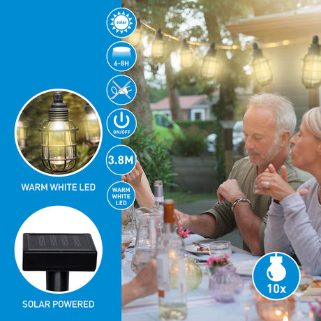 Grundig Lichtsnoer 10 LED - maximondo