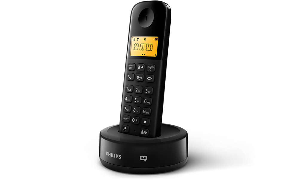Philips D165B Huistelefoon - Vaste Telefoon - DECT Telefoon - maximondo