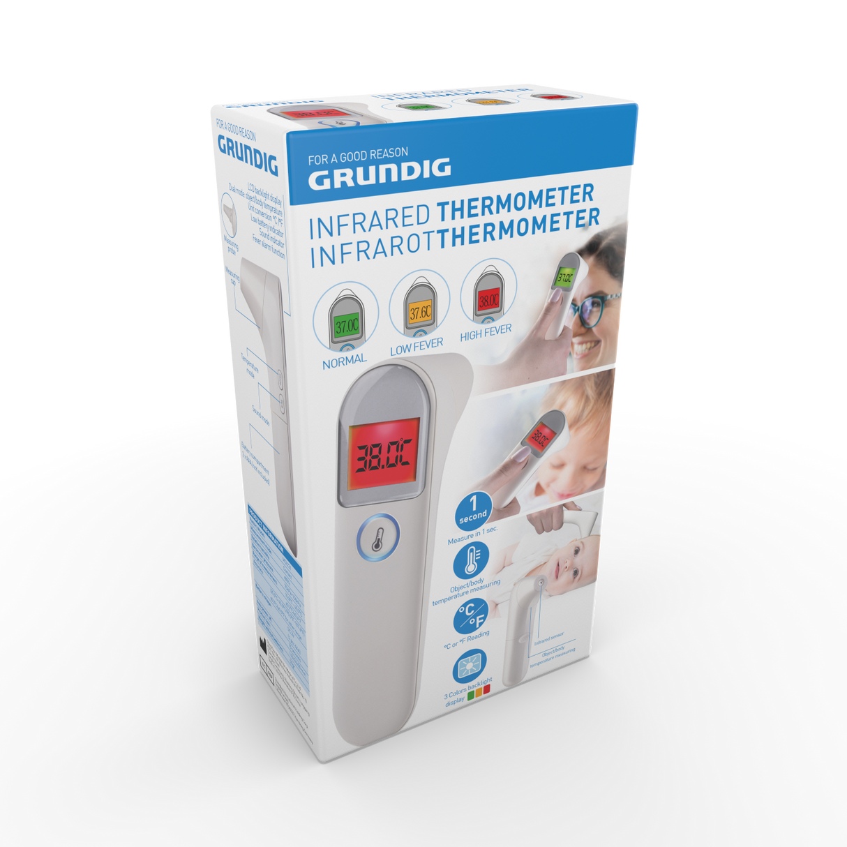 Grundig Infrarood Thermometer - maximondo