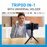 Grundig Selfie Stick & Statief, 120° - maximondo