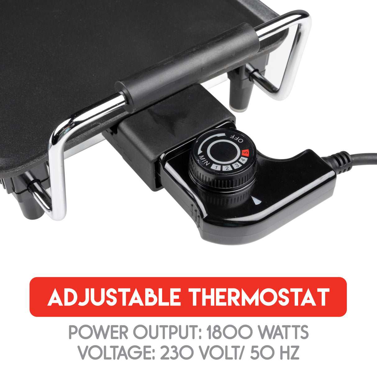 alpina Teppanyaki Grillplaat 1800W - maximondo