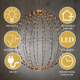 Giftsome Lichtbol LED Ø 60 cm - maximondo