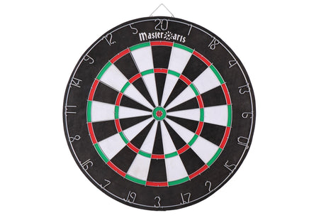 MasterArts Dartbord Set – Dartbord 45 cm – met 6 Dartpijlen - maximondo
