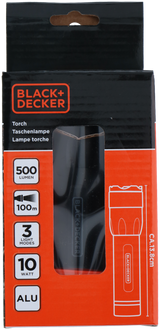 BLACK+DECKER LED Zaklamp 500Lm 10W - maximondo