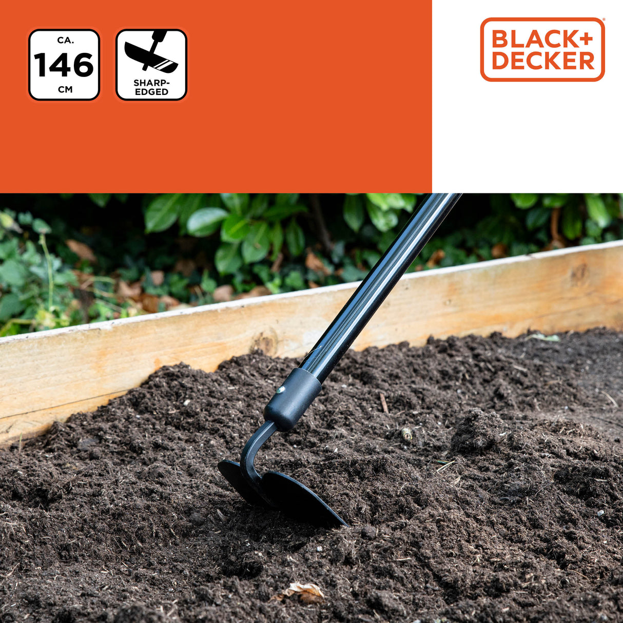 BLACK+DECKER Schoffel 146 CM - maximondo