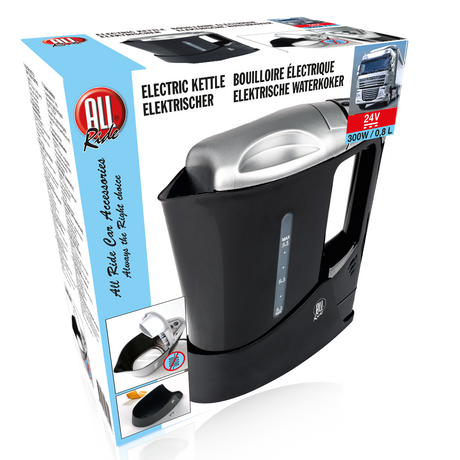 All Ride Waterkoker 24V, Zwart - maximondo