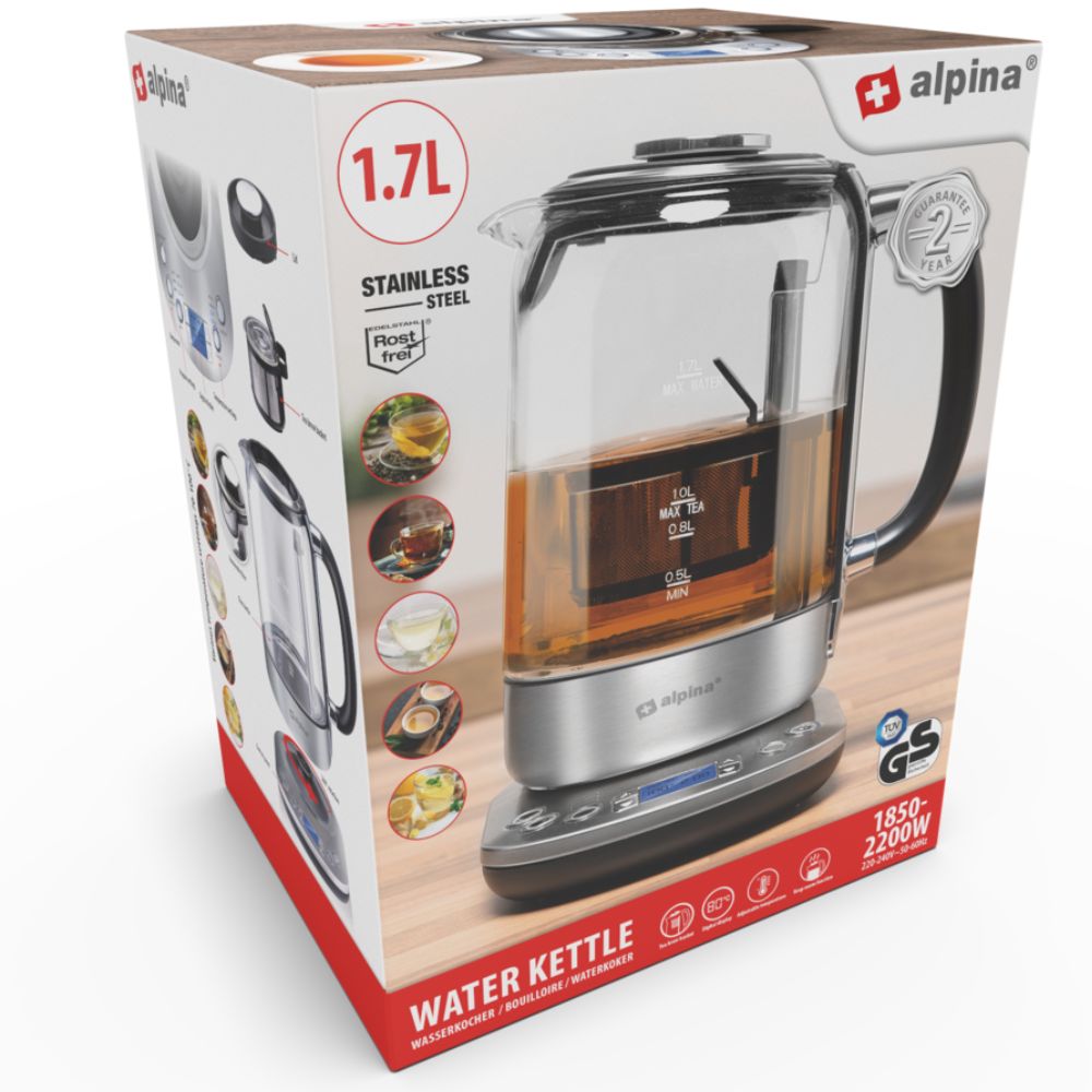 alpina Waterkoker 1,7 L 2200 W - maximondo