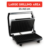 alpina Contactgrill voor Panini, Tosti, Hamburgers 700W - maximondo