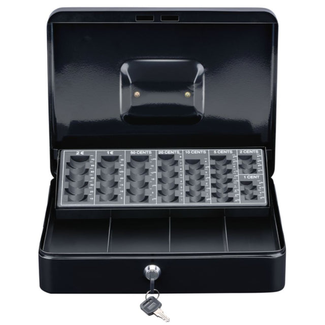 BLACK+DECKER geldkist met muntsorteerder en sleutel 30,5cm - maximondo