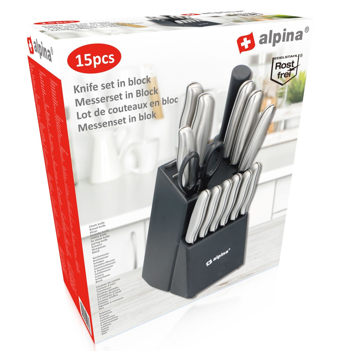 alpina Messenblok 15delig - maximondo