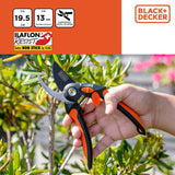 BLACK+DECKER Snoeischaar 13 MM - maximondo