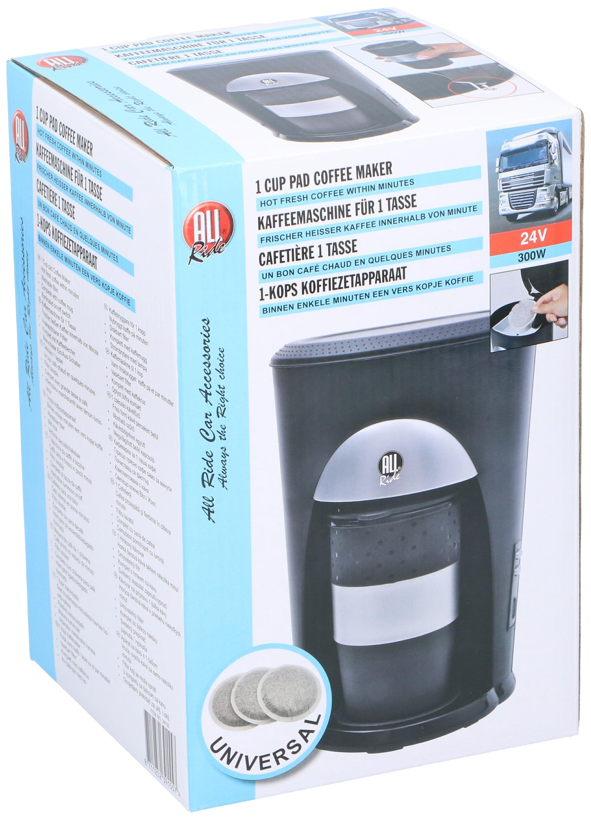 All Ride Koffiezet 24V Auto - maximondo