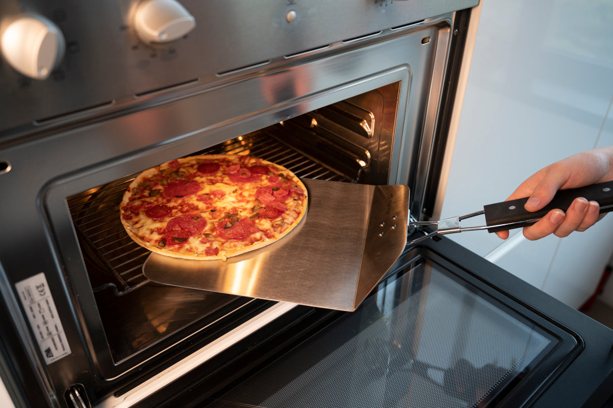alpina Pizzaschep - Voor Inklapbaar Handvat - RVS - 53 cm - maximondo
