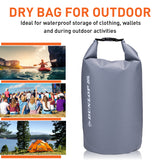 Dunlop 20L Waterdichte Tas Grijs - maximondo