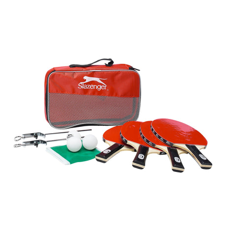 Slazenger Tafeltennisset 4 Pers. Incl. Tas - maximondo