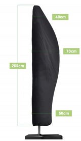 Kinzo parasolhoes 265 x 70 cm - maximondo