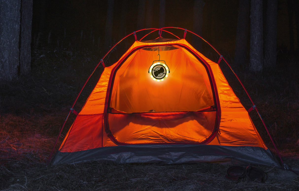 Grundig Camping Lamp en Ventilator 2in-1 - maximondo