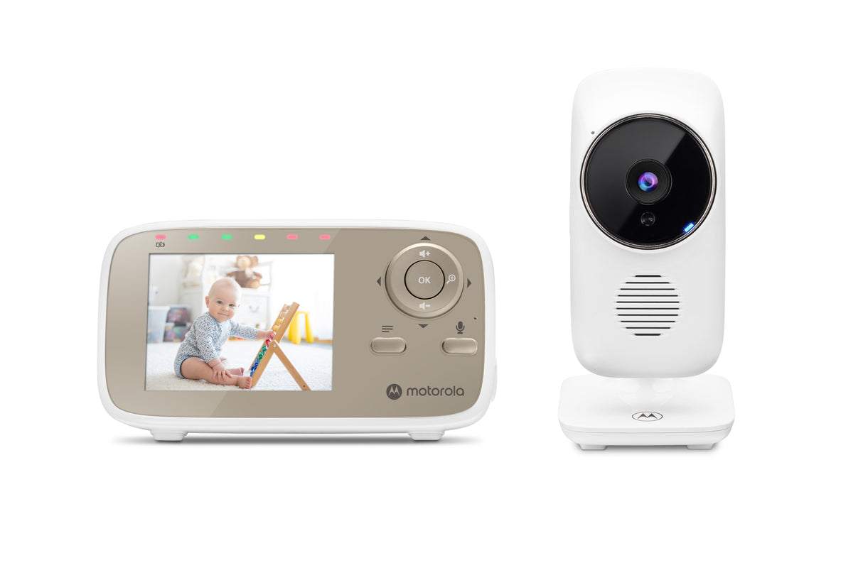 Motorola Babyfoon VM483, 2.8", Infrarood - maximondo
