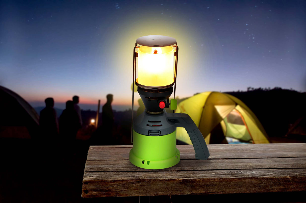 Kinzo Gaslamp voor Camping - maximondo