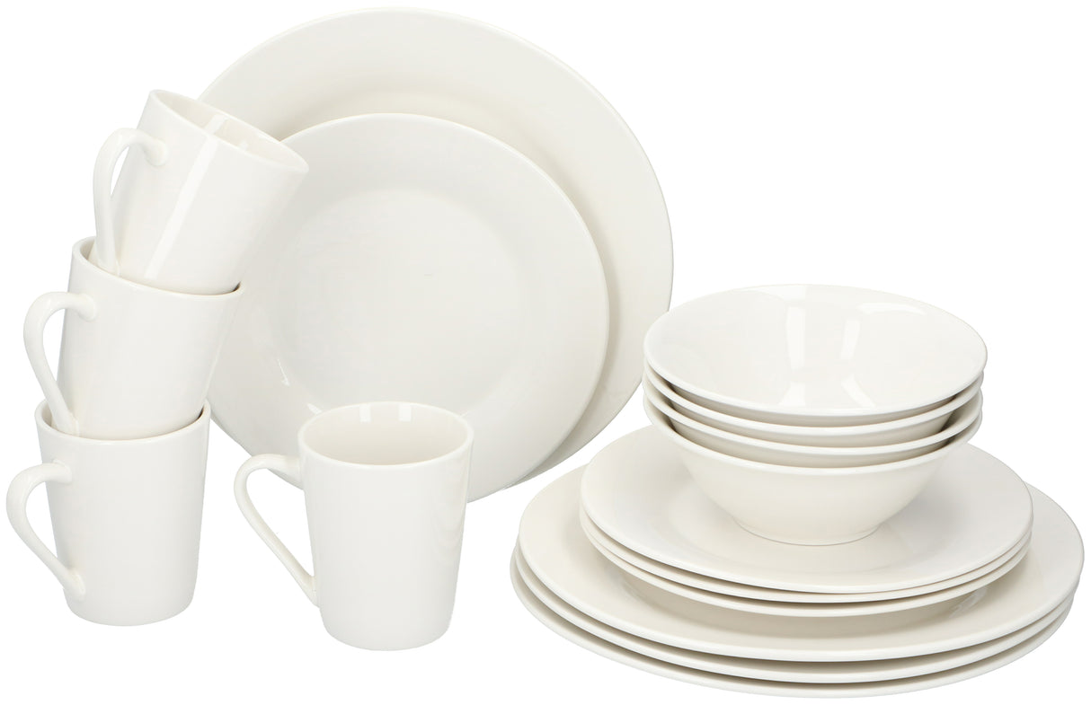 alpina Serviesset 16-Delig - Bordenset Diner 4 Persoons