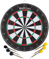 MasterArts Dartbord Set – Dartbord 45 cm – met 6 Dartpijlen - maximondo